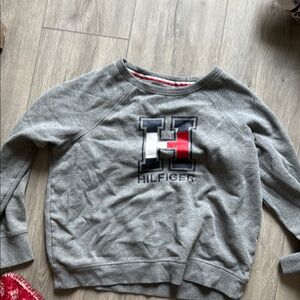Tommy Hilfiger Gray Crew Neck Sweater